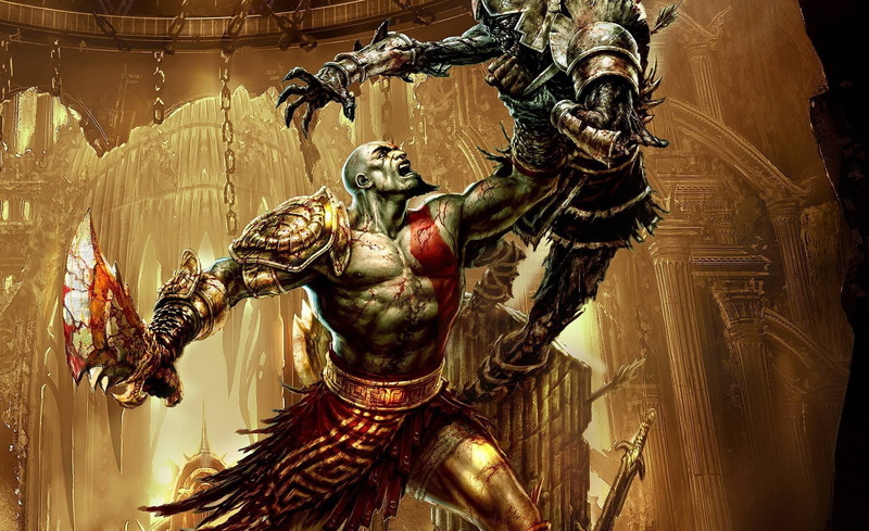 Games, the past, 1080P, day, action-adventure video game, God Of War, close-up, travel destinations, war, Game, representation, art and craft, sculpture