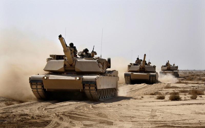 desert, m1a2, weapon, abrams, 2K, tank, military, usa
