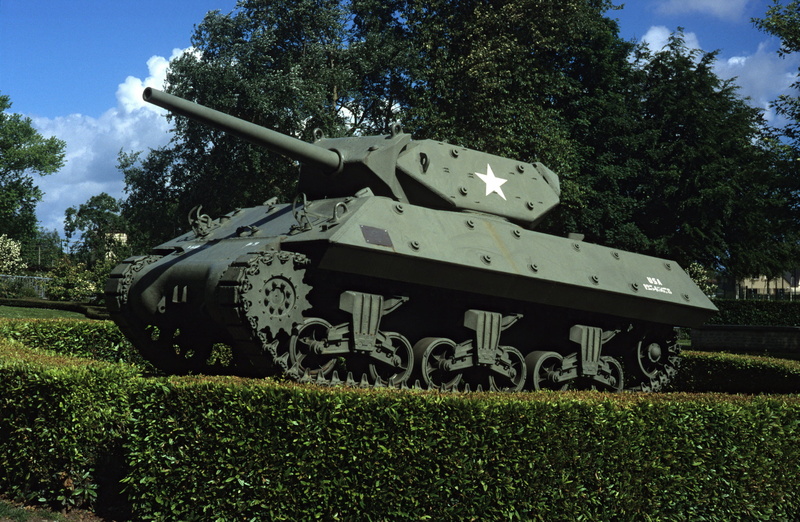 anti-tank, world, installation, self-propelled, tank destroyers, armored tank, (SAU), USA, outdoors, green color, war, day, period, class, architecture