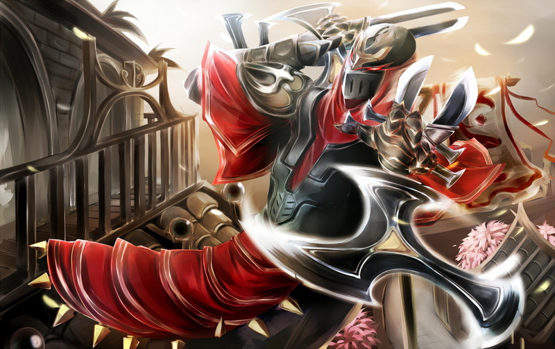 armor, ninja, zed, 1080P, mask, league, shuriken, league of legends, shinobi, armour, video games, games, legends
