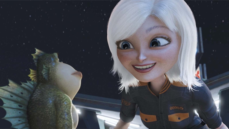 childhood, lifestyles, close-up, headshot, representation, real people, happiness, 720P, portrait, women, looking at camera, Monsters vs. Aliens, front view