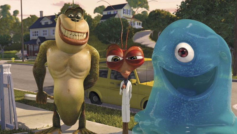 Monsters vs. Aliens, 720P, movies