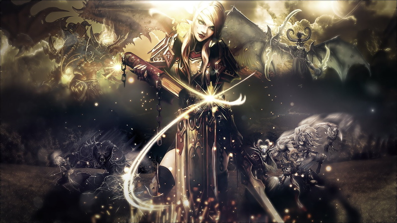 elf, 1080P, Pally, blood, wow
