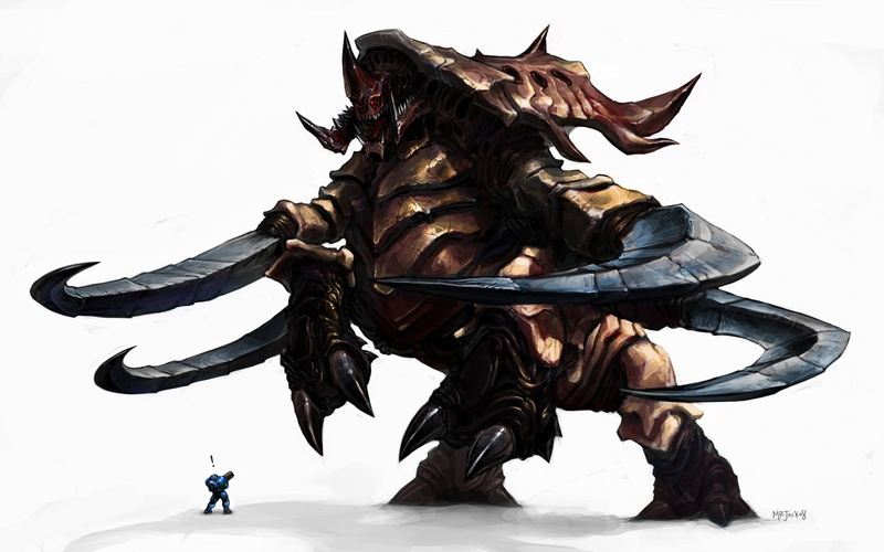 video, art, ultralisk, starcraft, 720P, games, x, hd