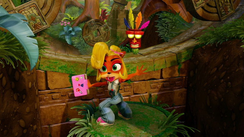 1080P, Crash Bandicoot N. Sane Trilogy, Video Game, Coco Bandicoot, Aku Aku (Crash Bandicoot)