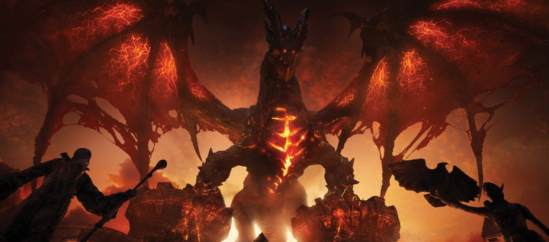 celebration, orange Color, burning, fire, wood - Material, autumn, Deathwing, lighting equipment, branch, heat - Temperature, outdoors, World of Warcraft