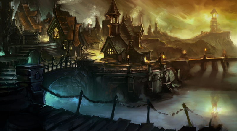 travel destinations, electric lamp, nature, spirituality, 2K, dusk, artwork, water, lighting equipment, religion, world of warcraft cataclysm, night, illuminated