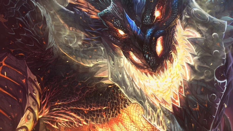 animal, heat - temperature, backgrounds, sunlight, close-up, full frame, glowing, vertebrate, selective focus, deathwing dragon world of warcraft cataclysm