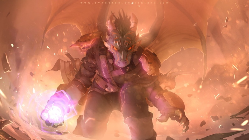 dragon, 720P, furry, Anthro