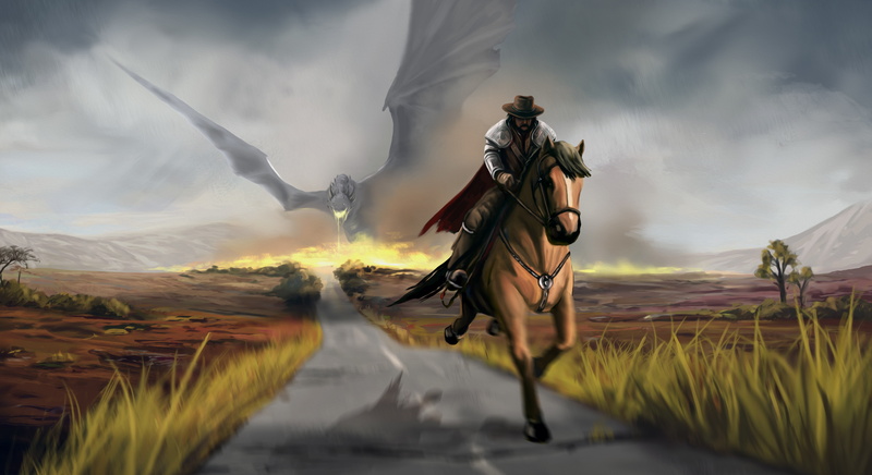 nature, government, riding, dragon, road, desert, freedom, environment, field, horse, jump. cowboy. rider, man, beauty in nature, plant, dragon. wings