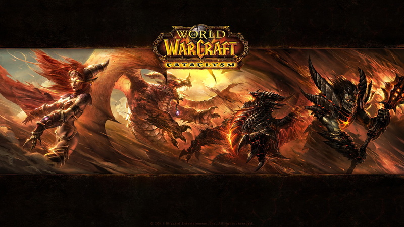 warcraft, world of warcraft, 1080P, Blizzard Entertainment, Alexstrasza, deathwing