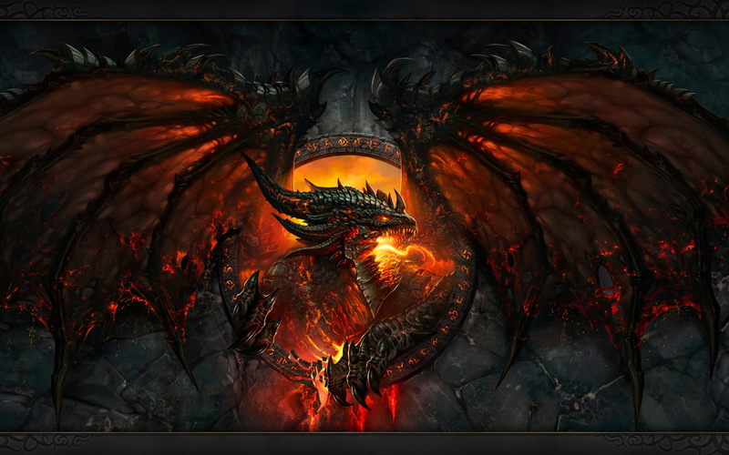 environment, close-up, epic, beauty in nature, video, illuminated, game, heat - temperature, textured, deathwing, world, lava, indoors, dragon, geology