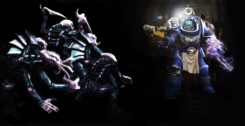 fi, Futuristic, fantasy, space, hulk, warrior, action, deathwing, sci, Fighting, armor, Warhammer, 2K