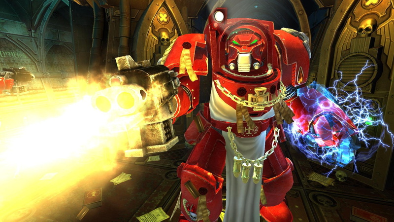 space, action, sci-fi, deathwing, warhammer, fantasy, fighting, armor, 1080P, hulk, warrior, futuristic