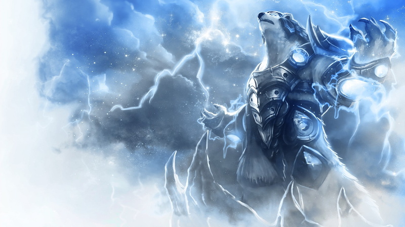 video games, Volibear, creature, fantasy art, claws, League of Legends, 1080P
