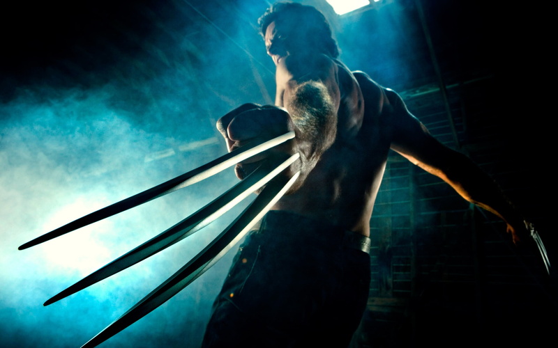low angle view, digital, adult, determination, facial hair, healthy lifestyle, men, indoors, waist up, standing, Wolverine, lifestyles, body part