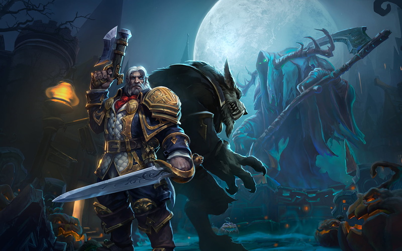 human representation, Games, smoke - physical structure, league, creativity, illuminated, heroes, men, representation, art and craft, greymane, people