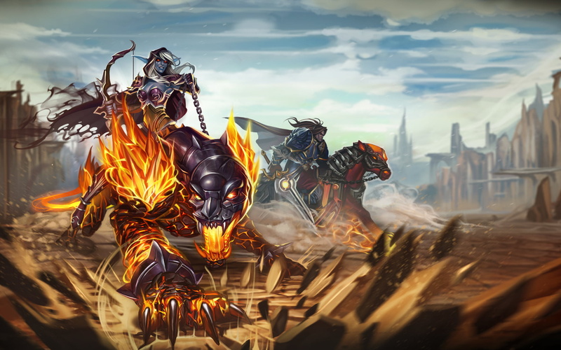 Video Game, Varian Wrynn, 1080P, Heroes of the Storm, Sylvanas Windrunner