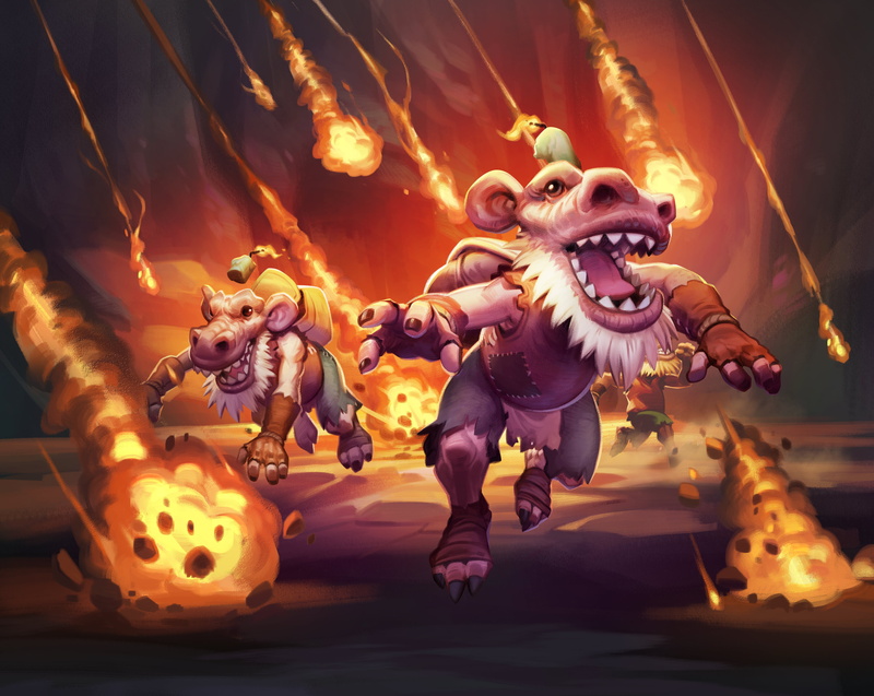 fantasy, art and craft, toy, celebration, illuminated, fun, sky, night, full length, people, Hearthstone: Kobolds and Catacombs, halloween, mammal, arts culture and entertainment
