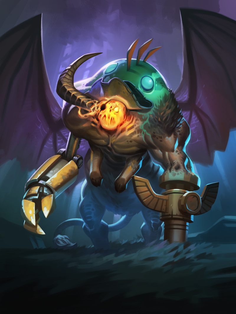 cyborg, no people, Hearthstone: Heroes of Warcraft, robot, bone, futuristic, 4K, art and craft, fantasy, illuminated, fear, human representation, evil