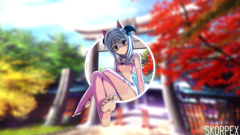 Highschool DxD, 1080P, anime girls, feet