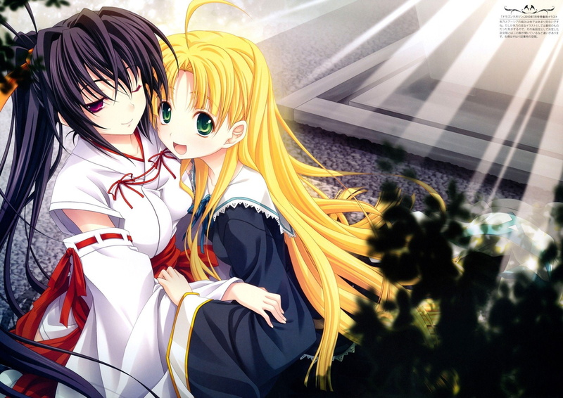 Argento Asia, 1080P, Highschool DxD, Himejima Akeno, Anime Girls