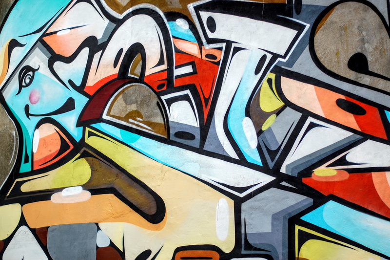 built structure, architecture, leisure activity, wall - building feature, backgrounds, graffiti, creativity, brown, decor, 2K, design, full frame, black