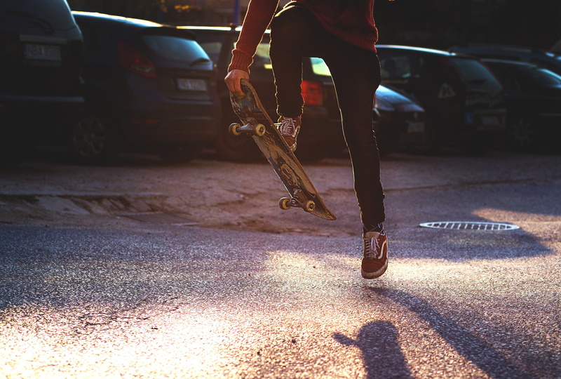 outdoors, street, urban, 4K, skateboard, skateboarding