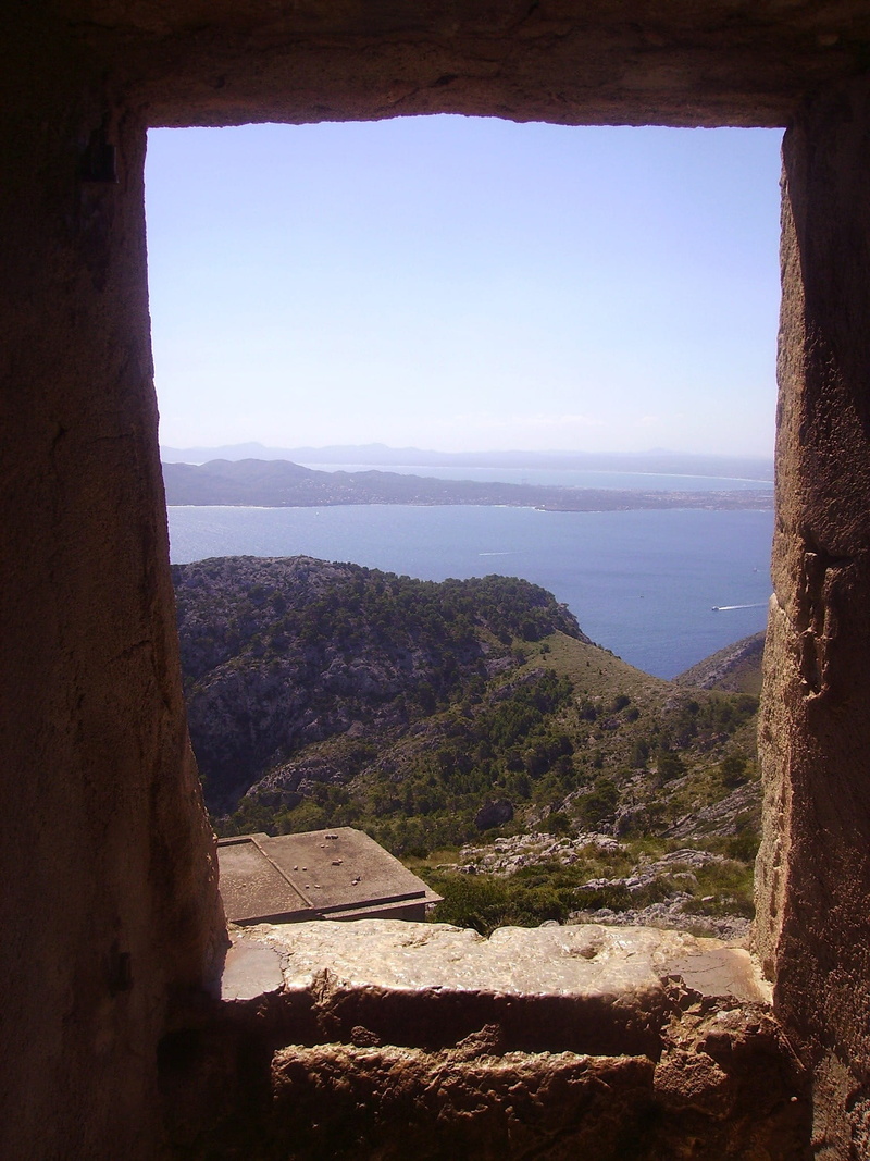 stone, beauty in nature, majorca, scenic, ocean, tranquil scene, landscape, travel Locations, water, forest, outdoors, sky, woods, plant, scenics - nature