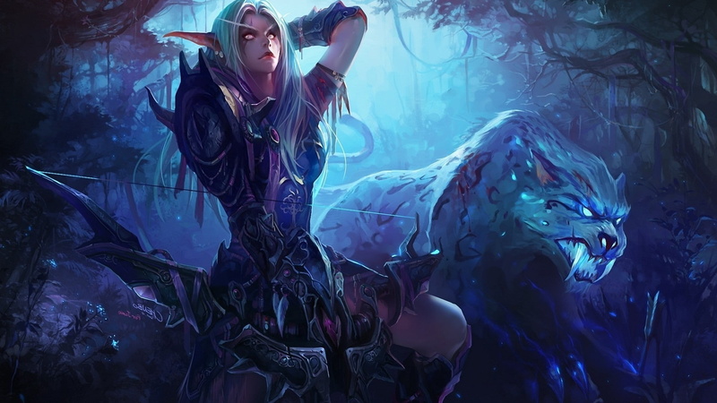sea, clothing, young adult, beautiful woman, females, women, undersea, Night Elves, adult, water, beauty, world of warcraft, nature, animals in the wild