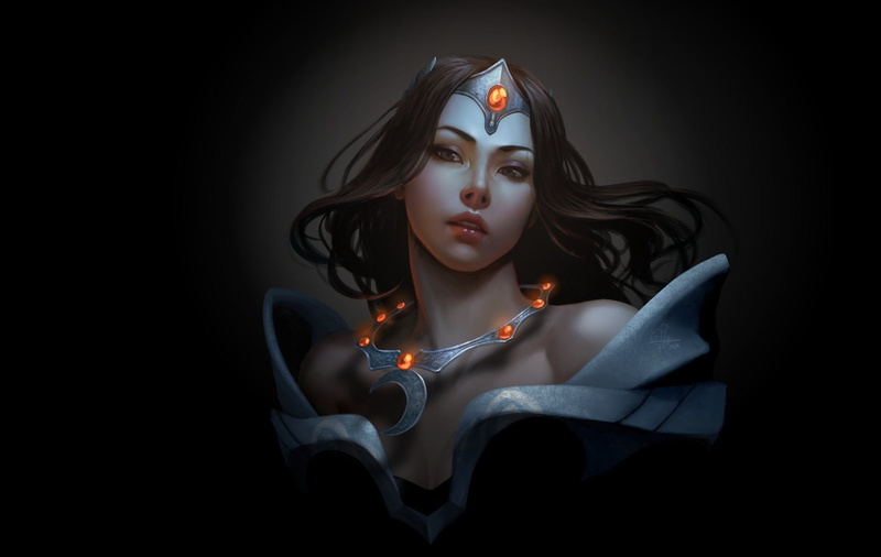 girl, Mirana, Ina Wong, fantasy, 1080P, art