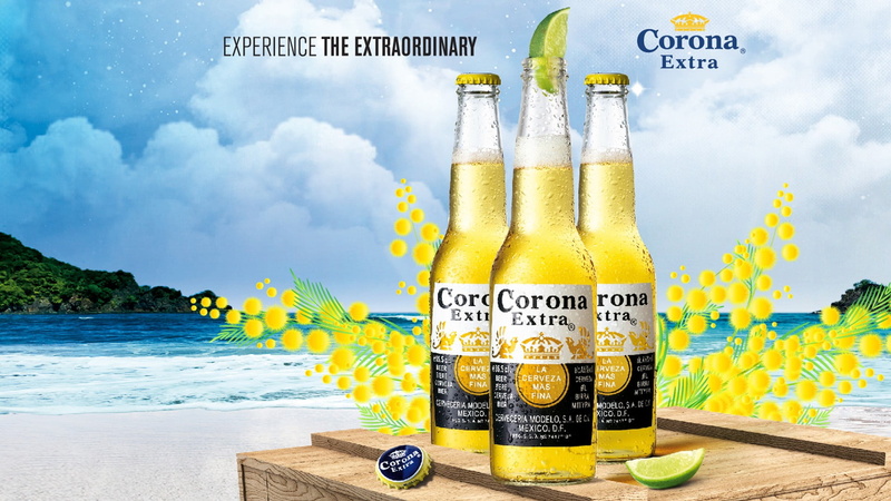 container, drink, water, food, wellbeing, refreshment, food and drink, healthy eating, western script, three, yellow, no people, beach, Corona, bottle