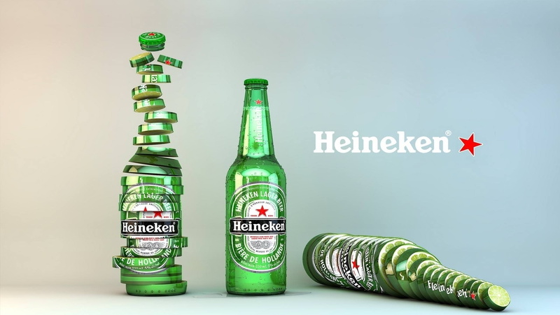 bottles, 1080P, simple, commercial, hd, beers, simple background, background, aircraft, heineken, art