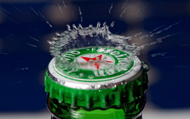 Water Drop, Products, Beer, Heineken, 720P