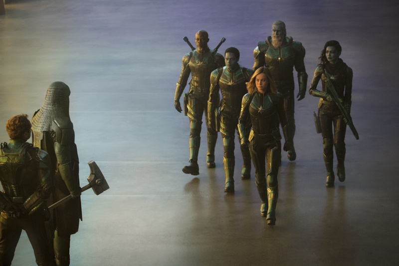 Gemma Chan, Ronan the Accuser, Jude Law, Captain Marvel, Mar-Vell, Lee Pace, Movie, 1080P, Korath the Pursuer, Djimon Hounsou, Brie Larson
