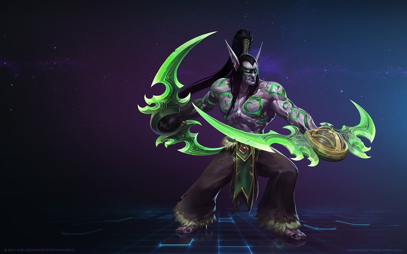 World of Warcraft, Illidan, 1080P, video games, heroes of the storm