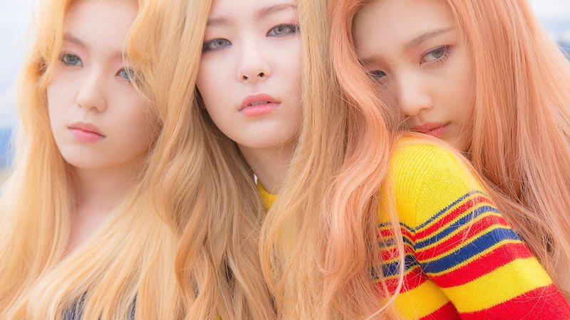 seulgi-joy-k, pop-korean-blonde, face, velvet-irene, 1080P, woman-girl-red