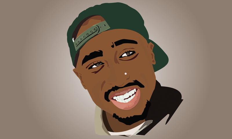 gangsta, tupac, rap, 2K