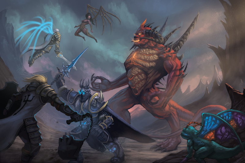 sarah kerrigan, 4K, Demon Hunter, warcraft, Brightwing, diablo, Tyrael, Heroes of the Storm, Valla, starcraft