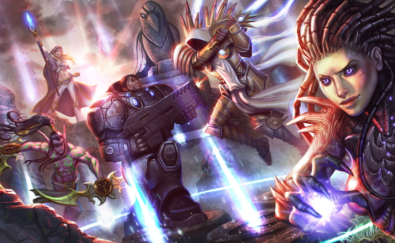 statue, Tyrael, low angle view, art and craft, creativity, people, real people, warcraft, Jim Raynor, 4K, illidan stormrage, Archangel of Justice, Heroes of the Storm