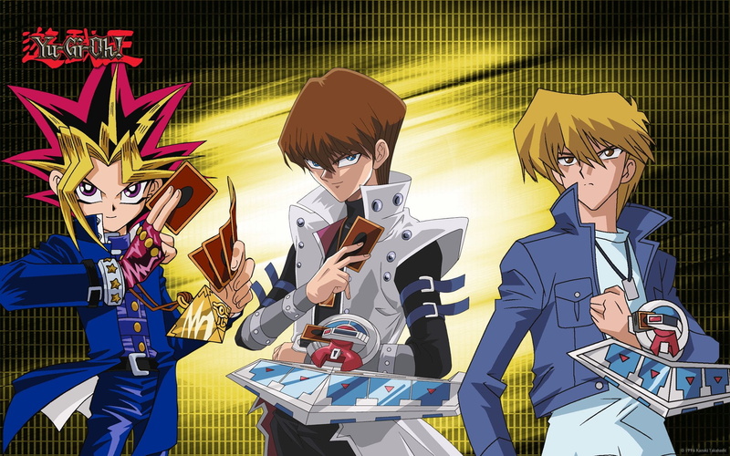 music, men, front view, standing, adolescence, performance, group of people, 1080P, Seto Kaiba, playing, boys, gi, uniform, Joey Wheeler, leisure activity