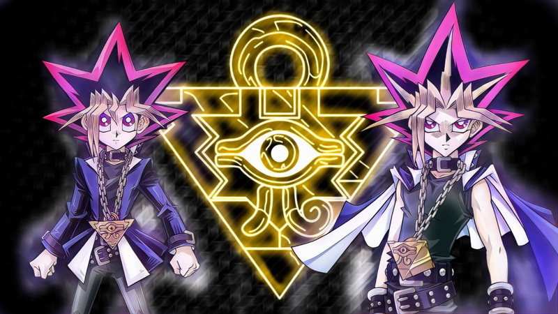 Yami Yugi, 1080P, Yugi Moto, cards, anime, anime boys, yugioh
