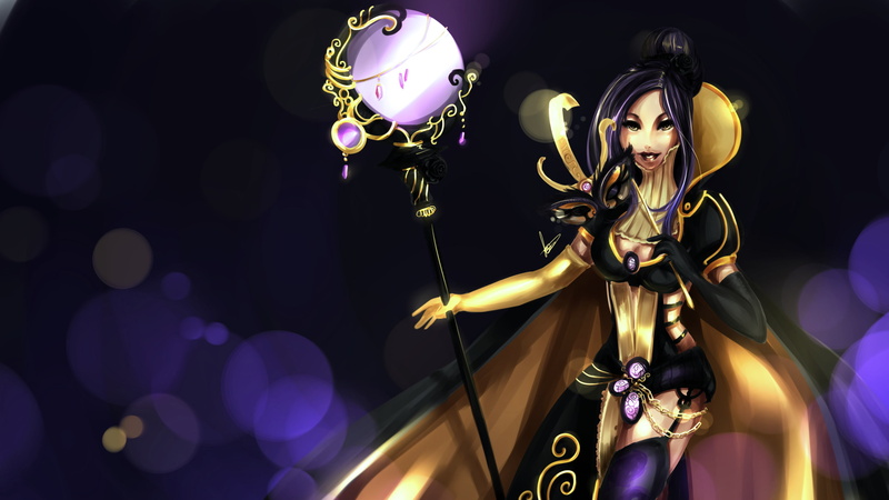 beautiful woman, holding, young adult, adult, simple background, video games, yellow, video game girls, art and craft, League of Legends, shiny, fan art