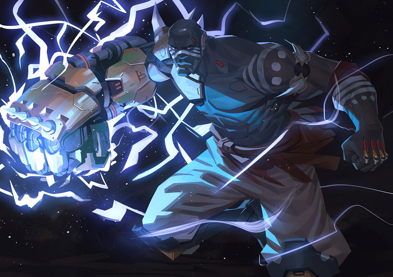Doomfist (Overwatch), 1080P, Overwatch, Video Game