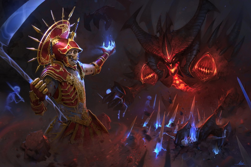 Necromancer (Diablo III), Diablo III, Diablo, 1080P