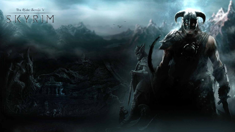video games, skyrim, 1080P, scrolls, elder, hd