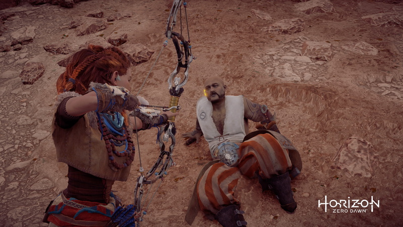 1080P, bow and arrow, screen shot, Horizon: Zero Dawn, bow, Aloy (Horizon: Zero Dawn)