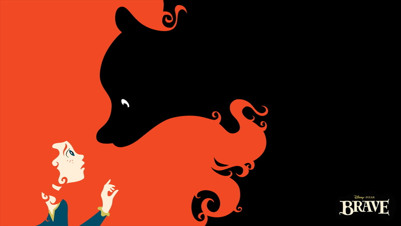 Merida (Brave), 720P, Movie, Brave, Queen Elinor