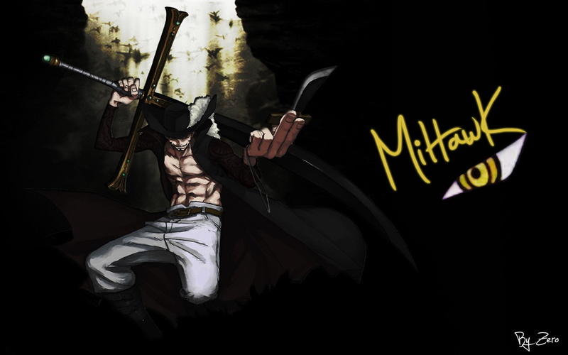 Dracule Mihawk, One Piece, Anime, 720P