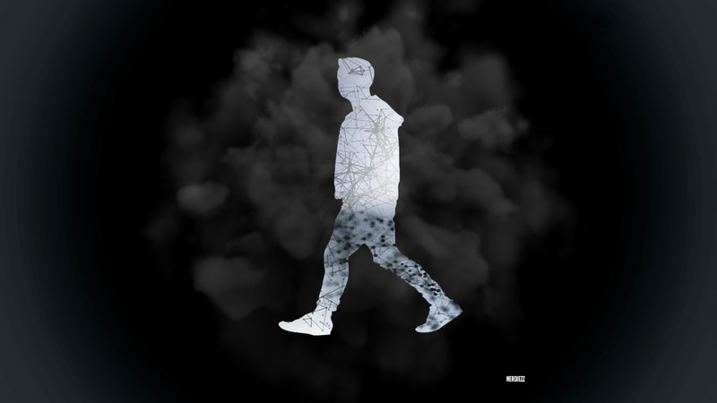 black background, standing, art and craft, no people, human representation, full length, white color, creativity, 720P, celebration, musician, rear view